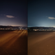 A photo showing two comparison shots between the OnePlus 10T and the Pixel 6 Pro